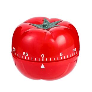 西红柿时钟计时器闹钟儿童学生学习作业厨房倒定时器时间管理提醒
