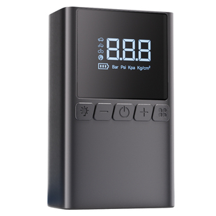 自行车打气筒电动公路车冲气轮胎小型全自动车载无线便携式充气泵