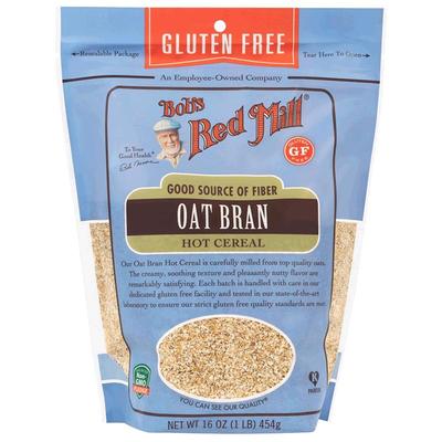 鲍勃红磨坊高纤维燕麦麸无麸质