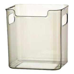 冰箱侧边收纳盒食品级透明PET塑料食品储物盒冷藏保鲜盒整理神器