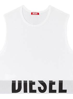Diesel女士运动背心白色一件装