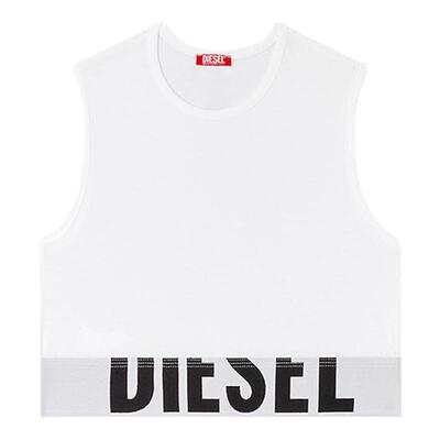 Diesel女士运动背心白色一件装