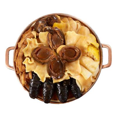 香港阿一鲍鱼佛跳墙鲍鱼海参礼盒