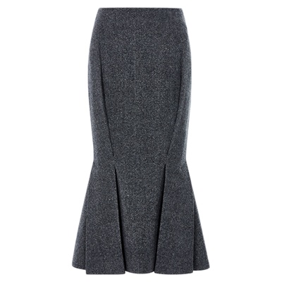 【秀场同款 艺术家联名】朗姿设计感半身裙鱼尾裙半裙2025年新款