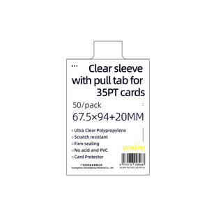 sanseking手提凸字卡膜搭配卡夹适用宝可梦海贼王游戏王球星卡膜