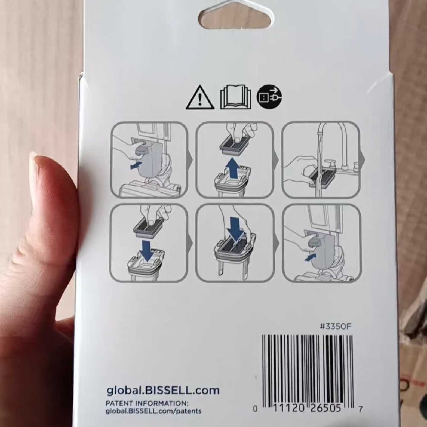 议价【配件】BISSELL必胜4/5代洗地机专用污水箱过滤器