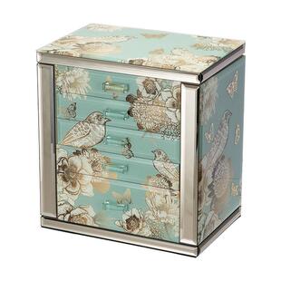 KP首饰盒轻奢简约高级感手镯项链戒指耳饰多层珠宝手饰品收纳盒