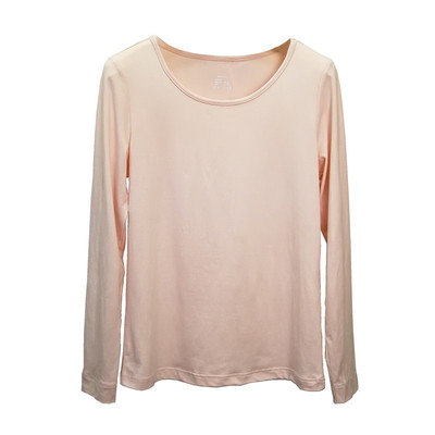 基达内衣女士蜜桃绒薄款发热单件