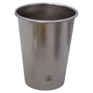 成事好物冯唐出品纯钛可乐宽口杯简约时尚家庭户外叠放饮料咖啡杯