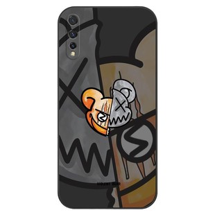 适用苹果13手机壳17promax镜头全包16防摔15pm侧边图案14plus外壳iPhone12pro液态硅胶11卡通Xr小怪兽7软套8p