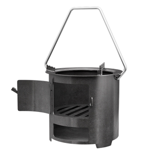 新款便携炉子火炉围炉煮茶取暖农村烧烤多功能柴火炉灶户外烧木炭