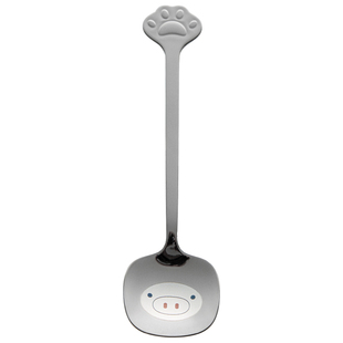 食品级304不锈钢吃饭勺大方头儿童勺子家用可爱创意学生专用干饭