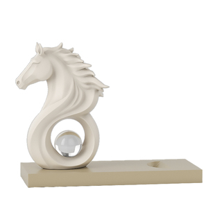 创意艺术马红酒架摆件2026新款家居软装高档客厅餐边柜酒柜装饰品