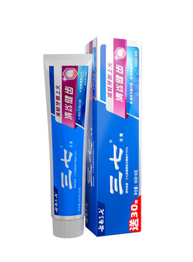 云南三七牙膏清焱健齿210g