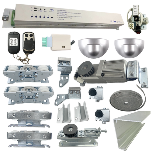 S6自动感应电动平移门机组主机控制器电机马达SANPOO自动门配件