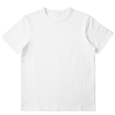 日本良品纯棉MUJ圆领t恤男女夏季