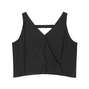 JNBY/江南布衣夏季女装衬衫宽松休闲V领无袖A型通勤衬衣5O6215310