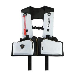 钓鱼救生衣路亚成人专业矶钓背心冲浪透气轻便大浮力海钓船钓马甲