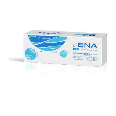 ena隐形眼镜日抛透明片30片
