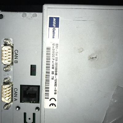 议价20100045-12492-015 GARVENS E32-Ter Eth  MBB Gelma 触摸屏议价