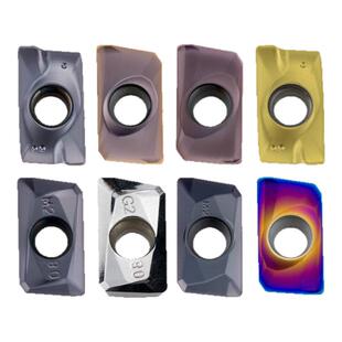 数控铣刀片APMT1604钢件铝件1135小R0.8铣床铝用硬质合金铣刀刀粒