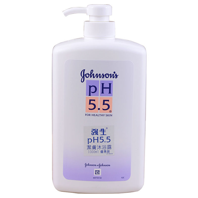 香港版强生PH5.5沐浴乳露1L进口