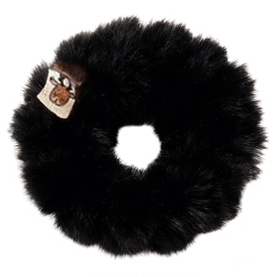 秋冬超大号毛线电话线发圈女高弹力耐用扎头绳2026新款丸子头发绳