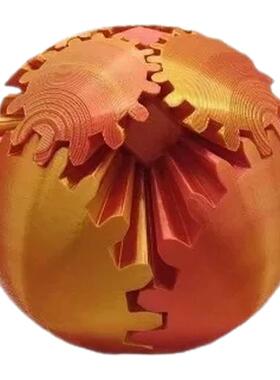 3D立体旋转齿轮球魔方