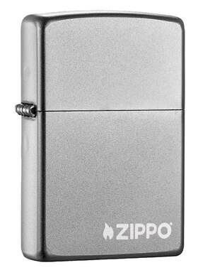 ZIPPO经典logo打火机芝宝正品