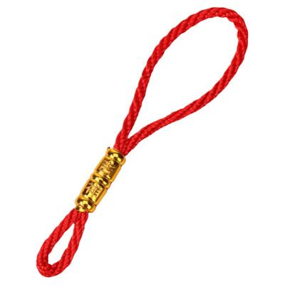 diy手工红色福字吊头挂绳