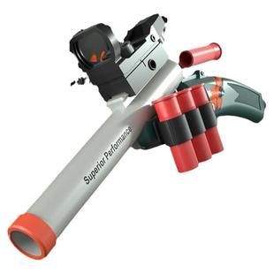 儿童S686单管喷子软弹枪抛壳可发射玩具枪孩吃鸡霰弹模型手动上膛