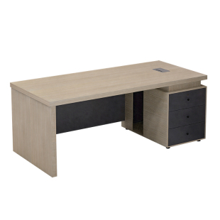 老板办公桌简约现代单人电脑桌主管经理财务桌双人面对面桌椅组合