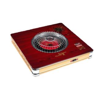 居天下电火盆取暖器家用多功能烤火盆冬季电火炉暖手烤火炉暖脚器