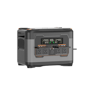 纽曼S2400移动户外电源220v便携蓄电池磷酸铁锂2度电大容量2400W大功率快充露营自驾应急房车工地储能电站