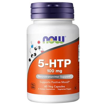 nowfoods诺奥美国进口5HTP羟色氨酸胶囊缓释焦虑舒缓情绪睡眠压力
