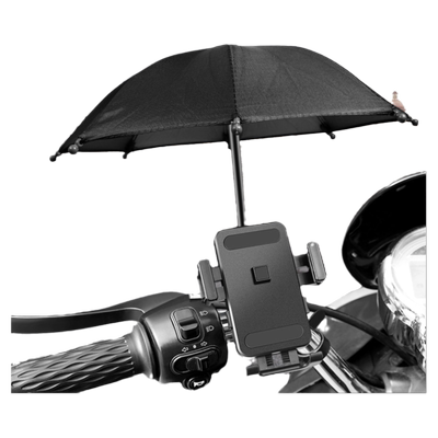 电动手机导航支架雨伞防晒遮阳