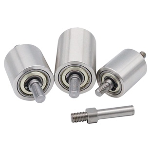 双头牙从动轮组平皮带惰轮双轴承砂带机无动力滚筒带轴芯MAA系列