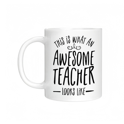 令人惊叹的老师陶瓷马克杯