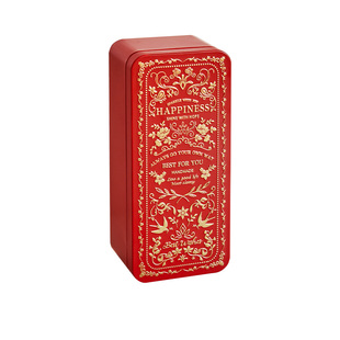 马年新年红色太妃糖果曲奇饼干礼盒包装盒高级铁盒礼物礼品盒空盒