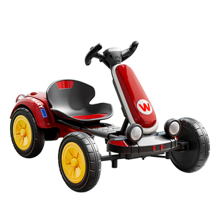 儿童电动车卡丁车可坐大人男女小孩四轮汽车电瓶车宝宝遥控玩具车