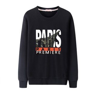 春秋新款男士加肥加大码套头宽松胖子卫衣肥佬装加厚长袖打底衫潮