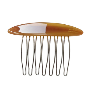 韩国FranceHandmade公主头倒插梳简约盘发丸子头刘海碎发侧边发卡