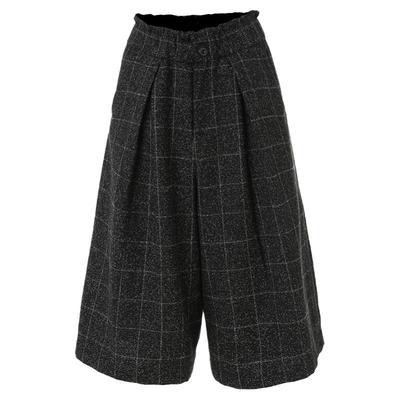 乔万尼商场秋冬新款复古格子裤子