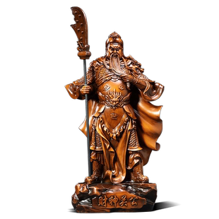 财神关公摆件招财家用客厅办公室神像供奉关二爷装饰公司开业礼品