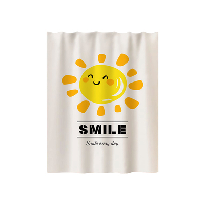 厨房防水防油烟遮光窗帘门帘免打孔滑轨浴室卫生间小窗户遮挡帘子