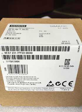 议价全新6ES7 231-7PF22-0XA0西门子EM23模拟量模块6ES7231-7PF22