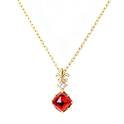 《红豆蔻》原创纯银糖塔项链