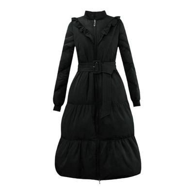 加厚羽绒棉服中长款羽绒棉服纻衣