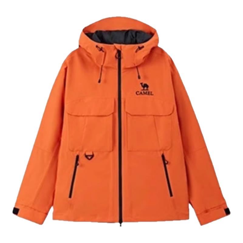 骆驼冲锋衣女外套户外登山服