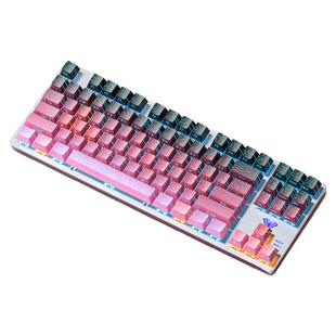 狼蛛F3287机械键盘F87键三模无线便携电竞游戏办公蓝牙台式笔记本